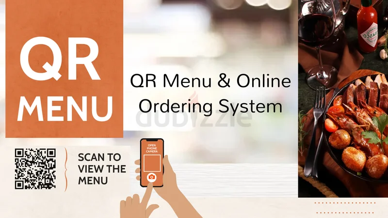 قائمة QR، نظام طلب إلكتروني للمطاعم متاح629336939951371123