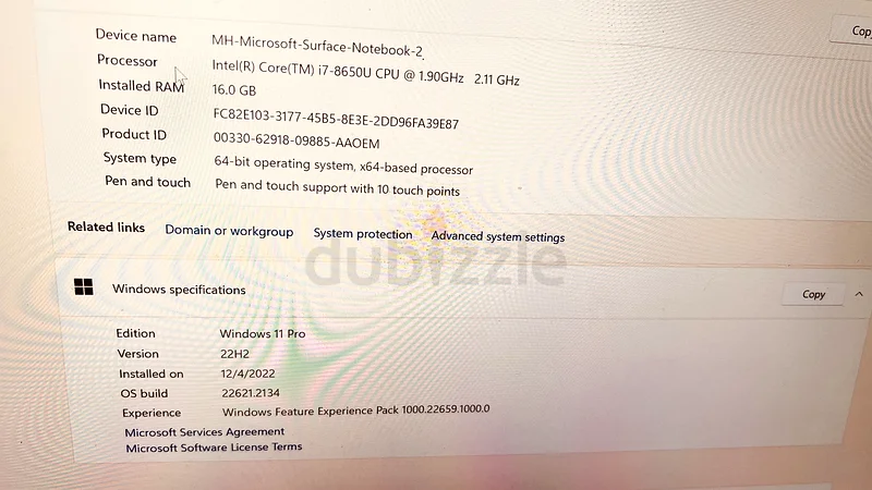 Surface Book 2 + BAG - Original Microsoft Surface Notebook 2 Pro Detachable Laptop - very Suitable f62931665814913111