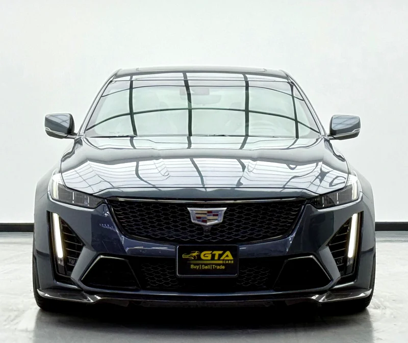 2022 كاديلاك CT5-V بلاك وينج، حزمة ألياف الكربون الكاملة، خدمة ضمان الوكالة 07/25، نسخة من الخدمة التاريخية متوفرة، دول مجلس التعاون الخليجي62931650556289111