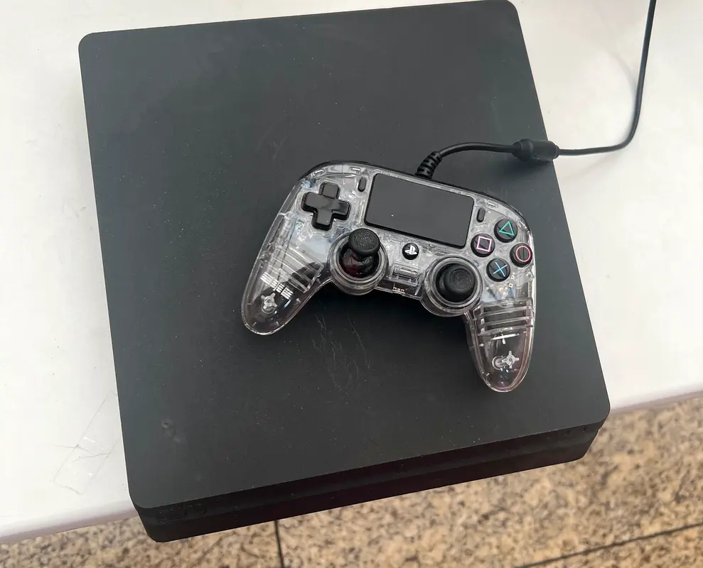 Ps4 slim condition is amazing used it  for one year only