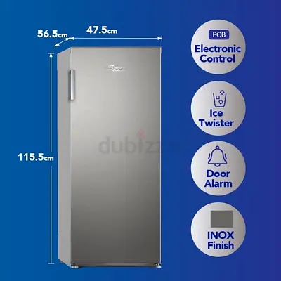 Upright Freezer 160ltr 10year compressor Warranty