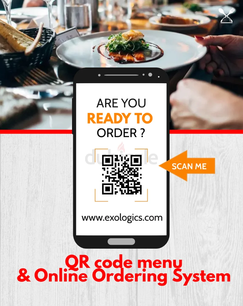 QR menu, online ordering system for restaurants available62933693995137111