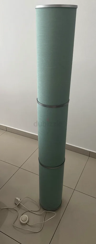 مصباح أرضي من البلاستيك من إيكيا فيديجا، أخضر، 138 سم63220831678465117