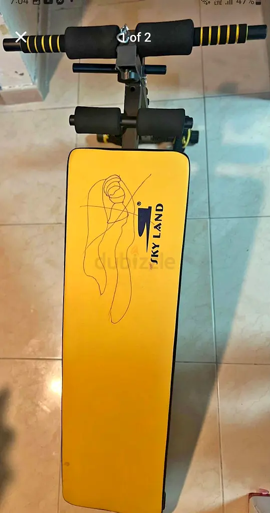 مقعد تمرين عضلات البطن