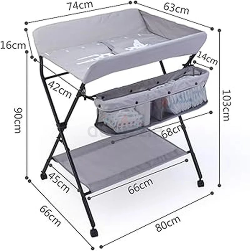 Baby Changing Table with Storage - Practical  Modern!62930654320130112