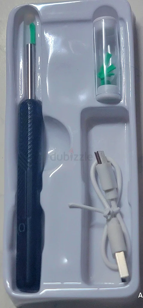 مجموعة أدوات تنظيف الأذن - قابلة لإعادة الشحن ومدمجة!63262387546242110