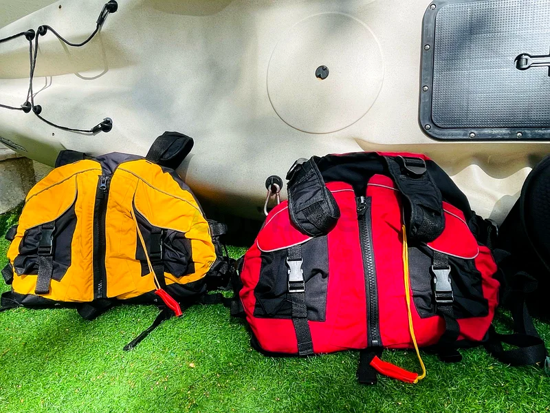 Kayak with trailer63235109756929111