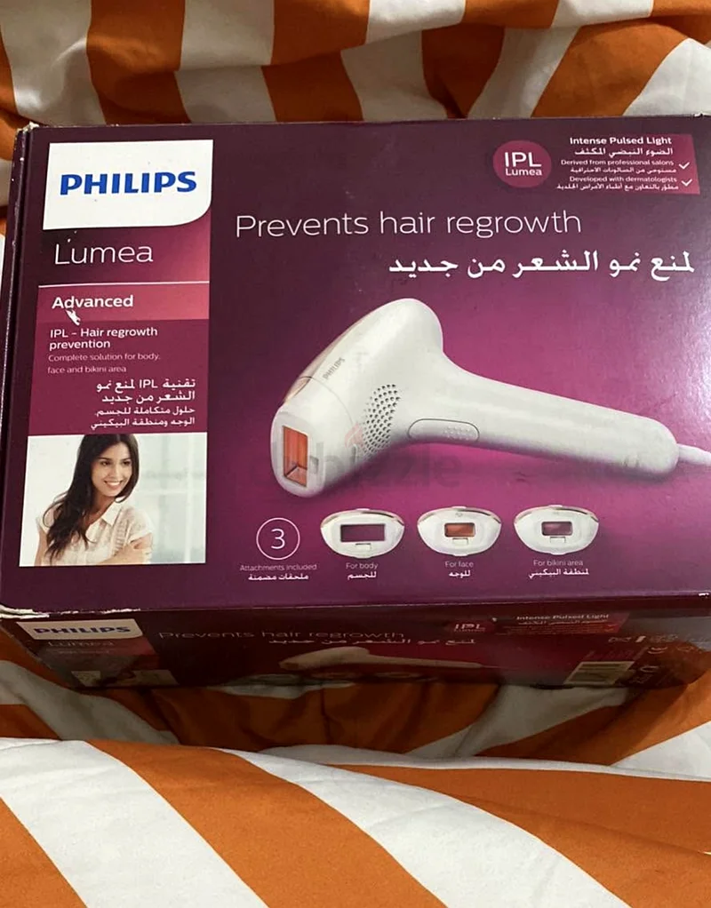 Philips ipl hair remover63242682059779110