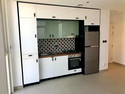 Modern kitchen cabinet with storage