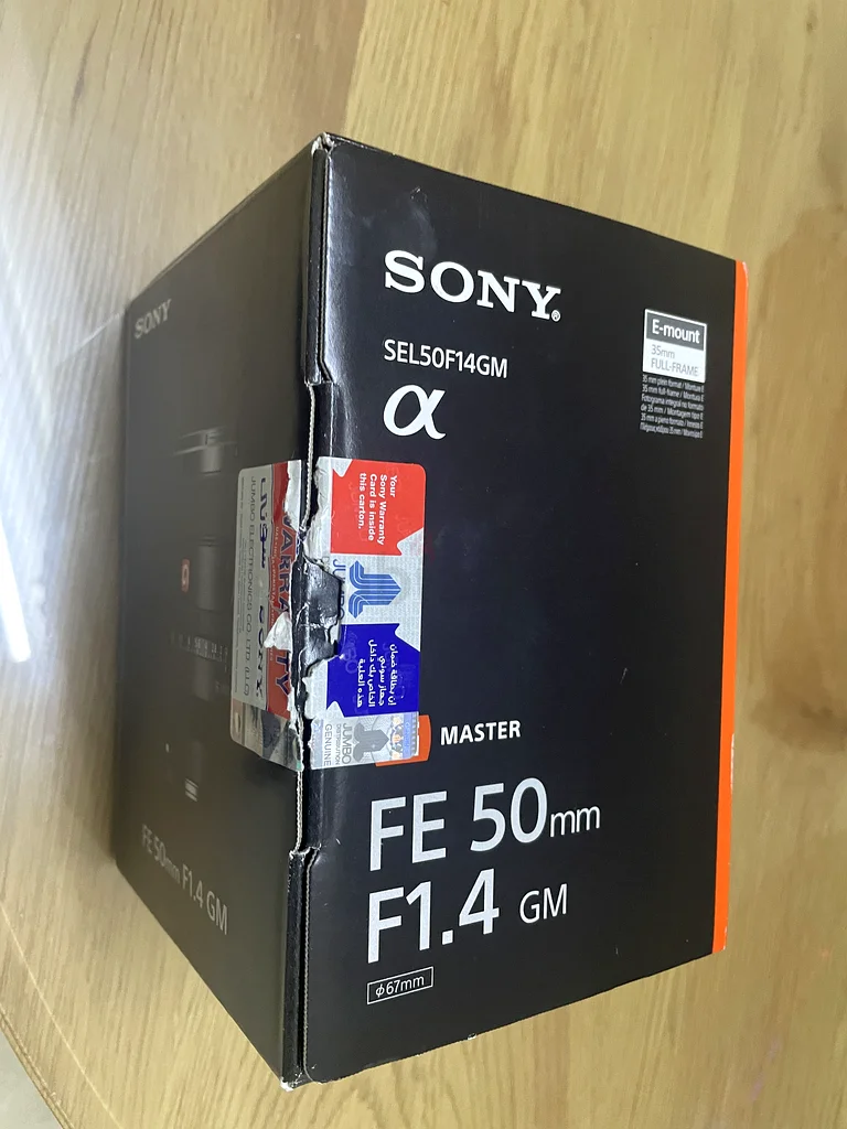 عدسة سوني FE 50 مم F1.4 GM - التقط صورًا رائعة!63233641521281113