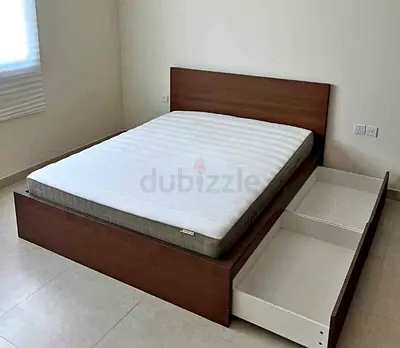 Ikea malm king size bed 180 x 200 with mattress for sale