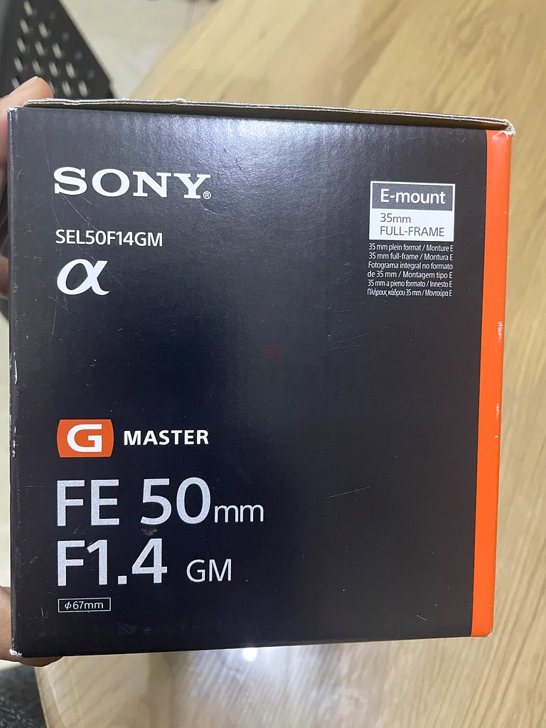 عدسة سوني FE 50 مم F1.4 GM - التقط صورًا رائعة!63233641521281112