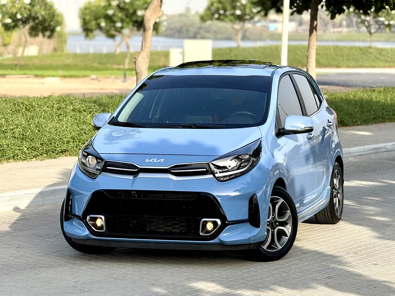 Kia Picanto 2022 model, GCC, fully loaded, in agency condition. Leather, sunroof, fingerprint, scree63135976954369111