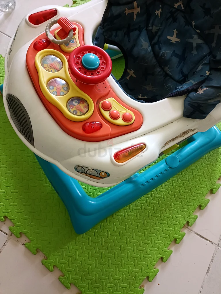 مش walker ممتع للأطفال مع لوحة تحكم تفاعلية!63204259260547112