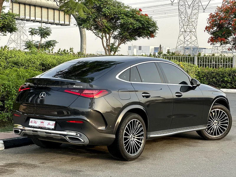 Mercedes-Benz GLC-200 COUPE 4 MATIC 2024 GCC UNDER WARRANTY AND CONTRACT SERVICE633999232979231122