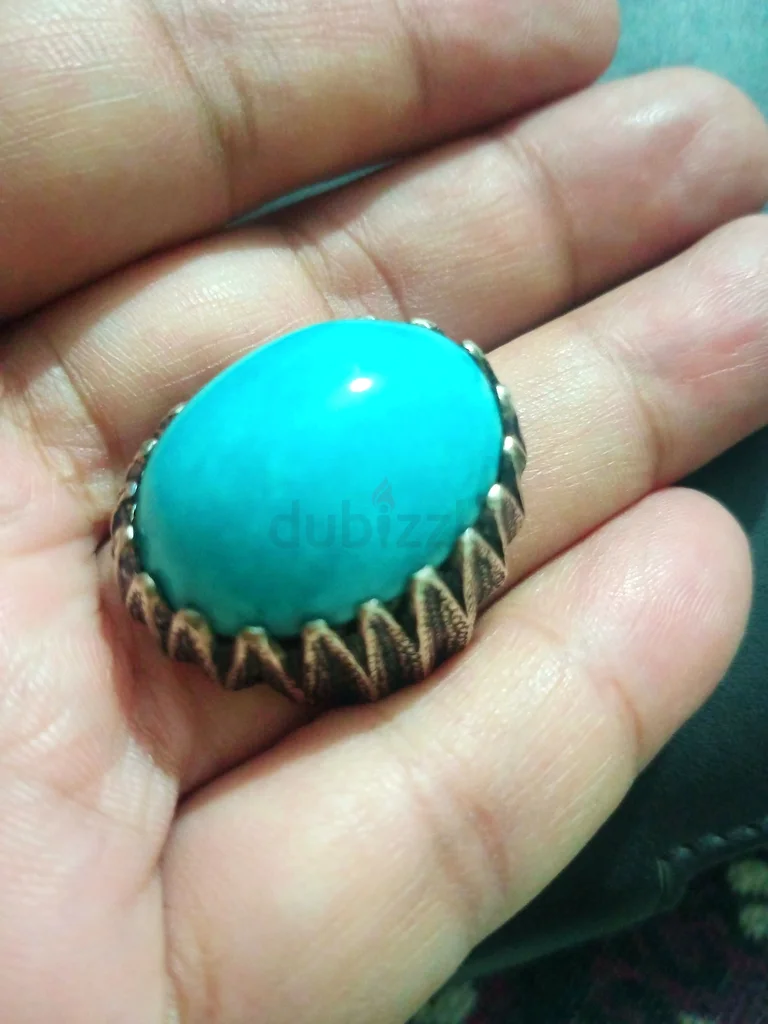 Stunning Vintage Turquoise Ring63235601442947111