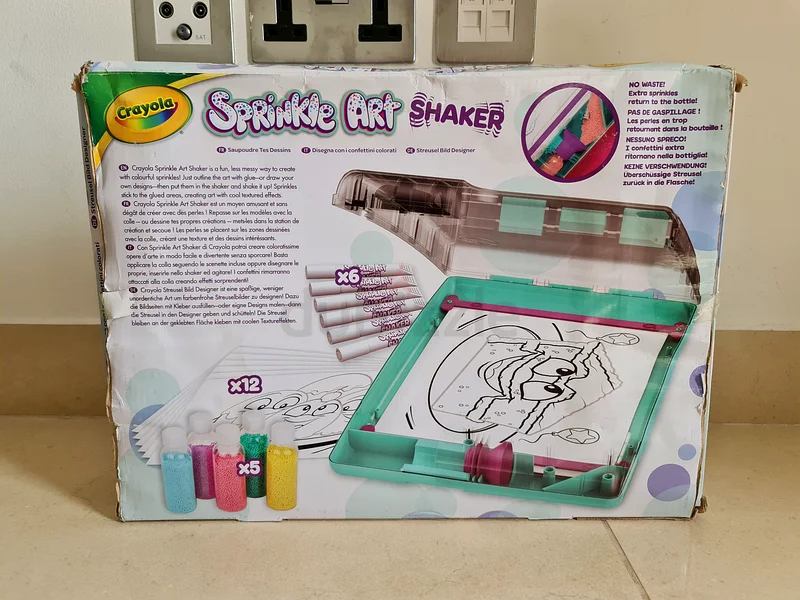 Unleash Creativity with Crayola Sprinkle Art Shaker!632267864229151117