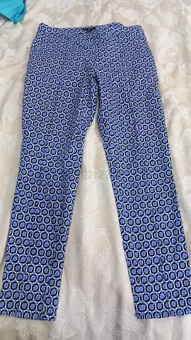 Stylish Blue Patterned Pants for Sale!