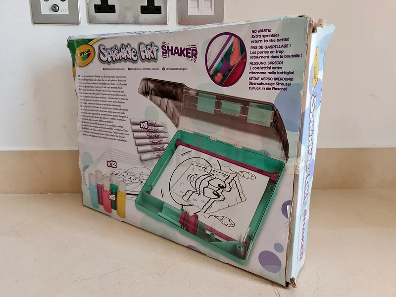 Unleash Creativity with Crayola Sprinkle Art Shaker!63226786422915111