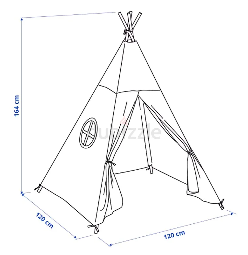 Kids Play IKEA Tent - Adventure Awaits!62863817420289112
