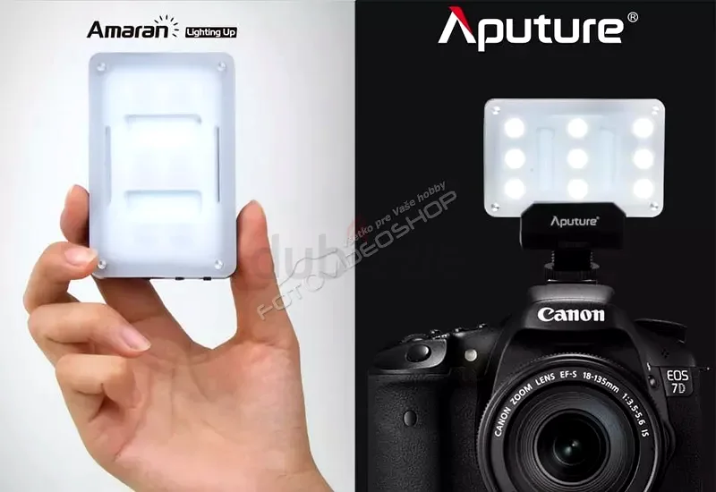 AL-M9 Amaran Lighting Up Pint Sized LED Fill Mini Video Light with 9 SMD Bulbs And Adjustable Bright63203188808065111