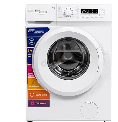 Effortless Laundry Days with Super General 7kg Washer!