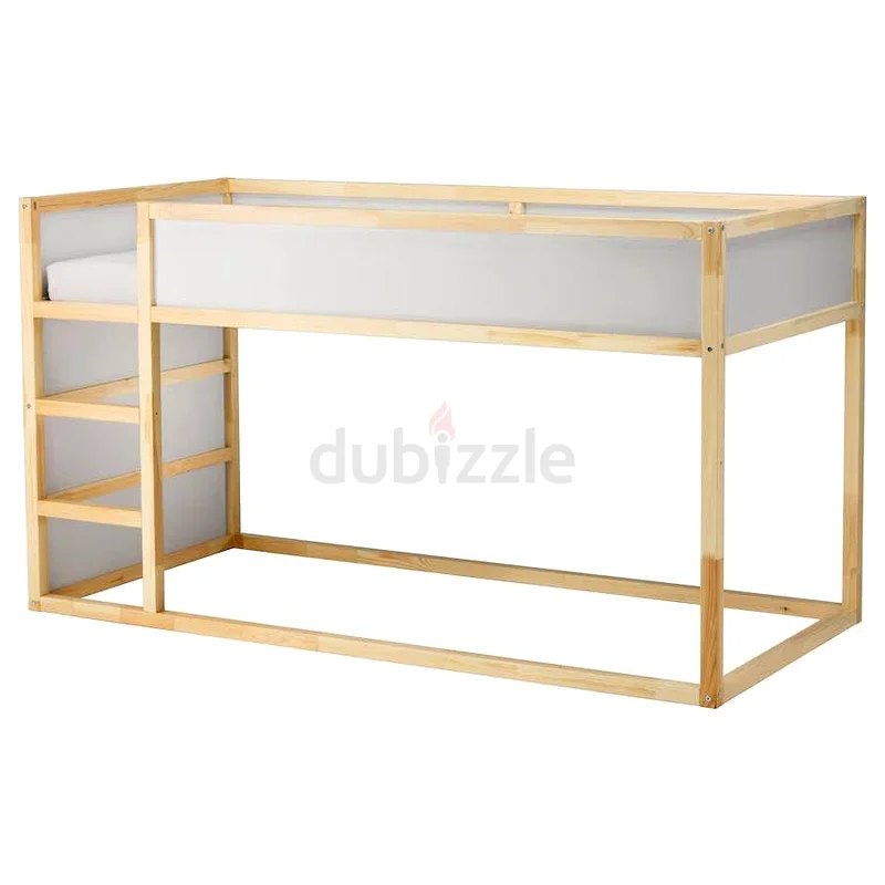 Reversible Kids Bed | Solid Pine Low to Loft Bed IB-RK90P63221354293122111