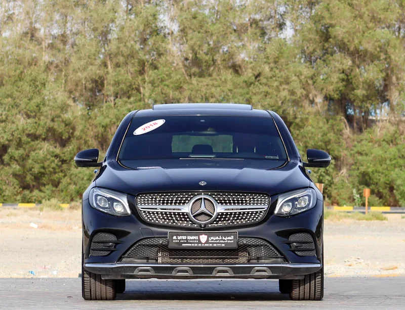 Mercedes GLC 250/4MATIC 2018, GCC specification, original paint, accident-free, in excellent condition. 2300 monthly63164314447746111