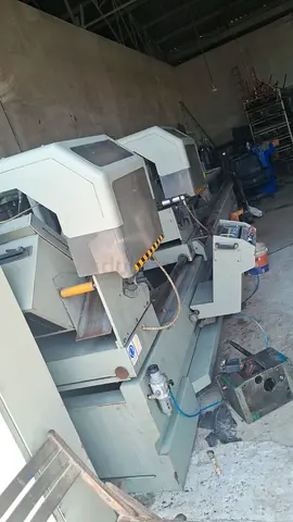 Aluminium double head cutting machine, Emmegi - made in Italy