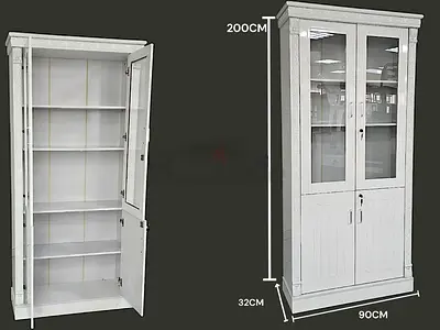 Metal filling cabinet 2D