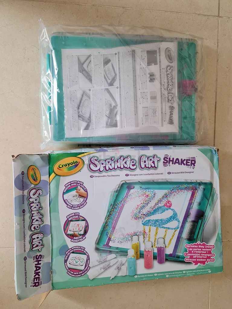 Unleash Creativity with Crayola Sprinkle Art Shaker!63226786422915113