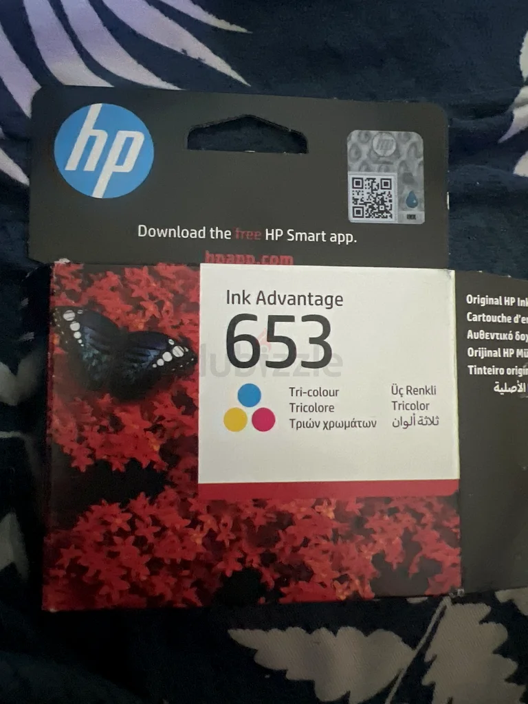 خرطوشة حبر أصلية من HP 653 - ألوان632597073468191121