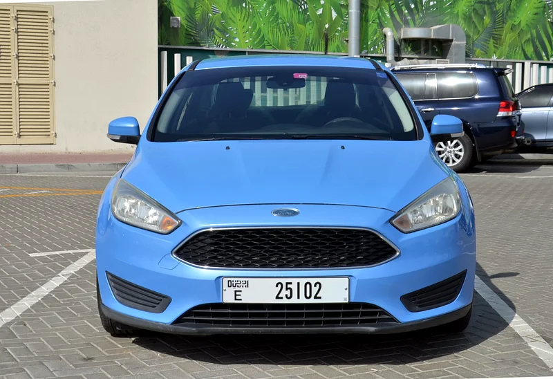 Ford Focus 2017 Blue Color GCC in Good Condition63168972355970113