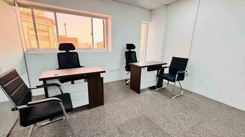 NEW  FITTED OFFICE WITH EJARI FURNISHED | MULTIPLE CHEQUES | 1 YEAR62866801790977111