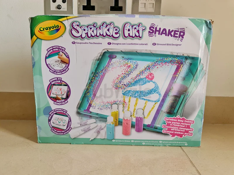 Unleash Creativity with Crayola Sprinkle Art Shaker!63226786422915114