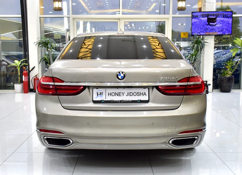 EXCELLENT DEAL for our BMW 730Li ( 2017 Model ) in Beige Color GCC Specs63160611333250114