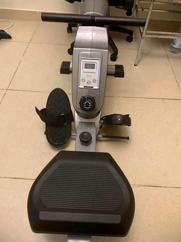 Sunny Health  Fitness Magnetic Rowing Machine for Home, Rower Machine with Extended Slide Rail, Ful63241663536003112