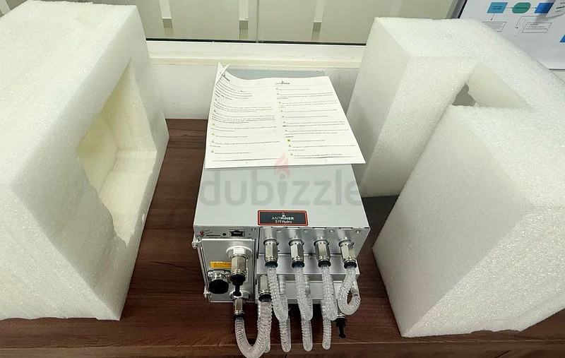 317 جهازًا متوفرًا!! - جهاز ANTMINER S19 HYDRO جديد (عتاد تعدين عالي الأداء بتبريد سائل)63265096877442114