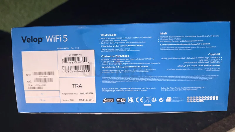 اتصال منزلي سلس مع راوتر Linksys Velop WiFi 563262937431555113
