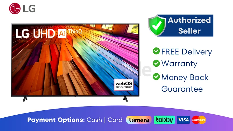 LG 43 inch Smart TV - 4K ● Brand New | 1 Year Warranty | FREE Delivery | AJM546363265095172994115