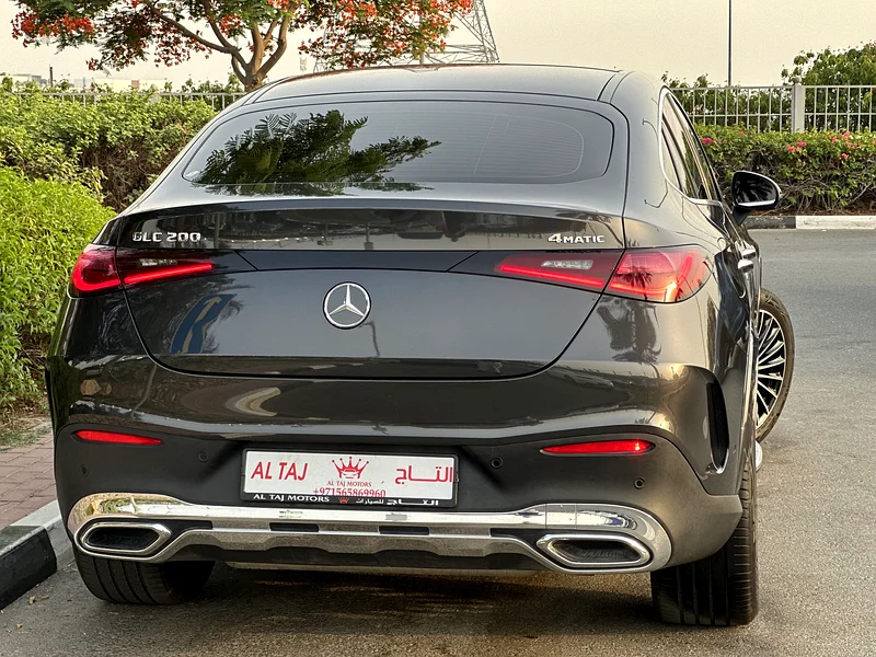 Mercedes-Benz GLC-200 COUPE 4 MATIC 2024 GCC UNDER WARRANTY AND CONTRACT SERVICE63399923297923114
