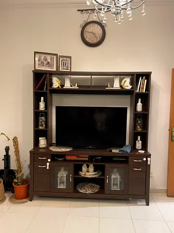 Wooden TV unit