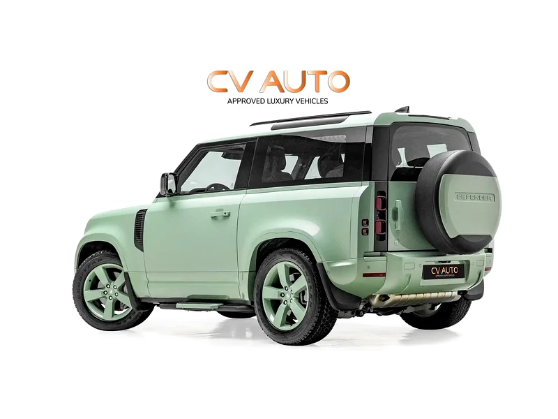 2023 | Land Rover Defender | 75th Limited Edition P400 | GCC Spec | With Warranty and SC63175701312897113