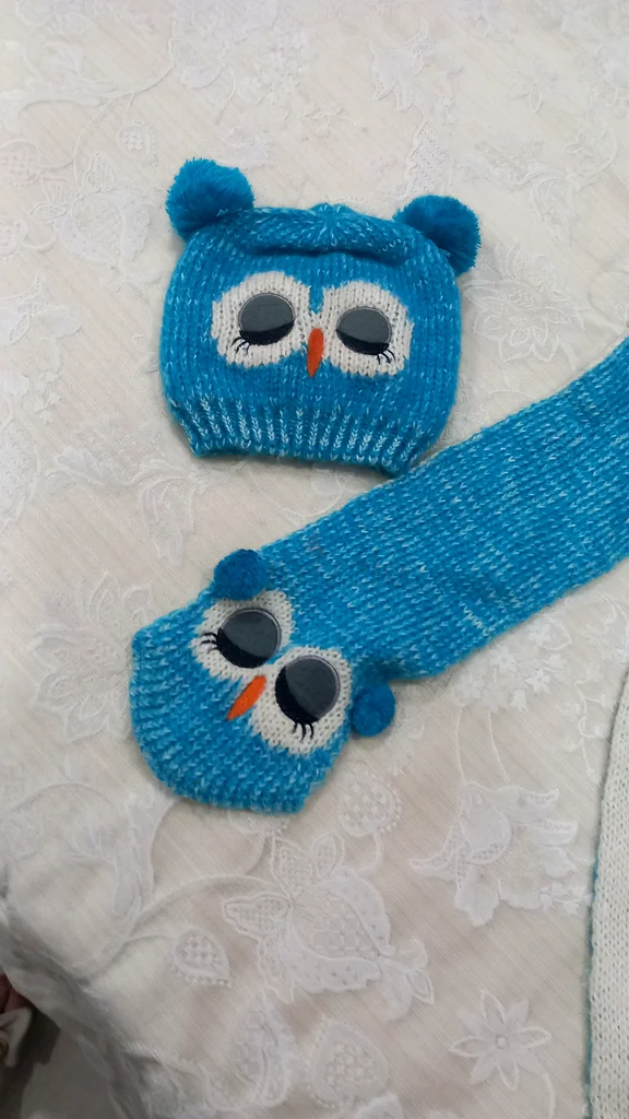 Adorable Handmade Owl Baby Scarf632068751681311118