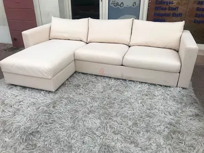 Brand new condition IKEA vimle beige color lshape sofa bed with storage