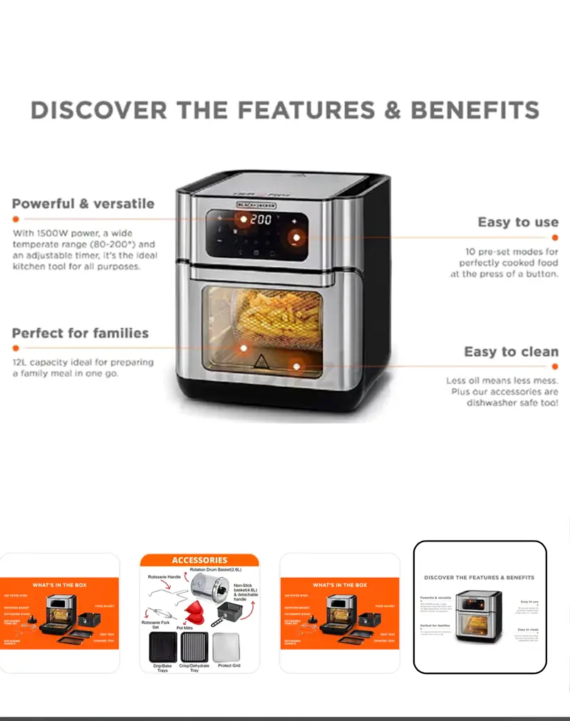 Air Fryer with Advanced Cooking Features63252435945345111