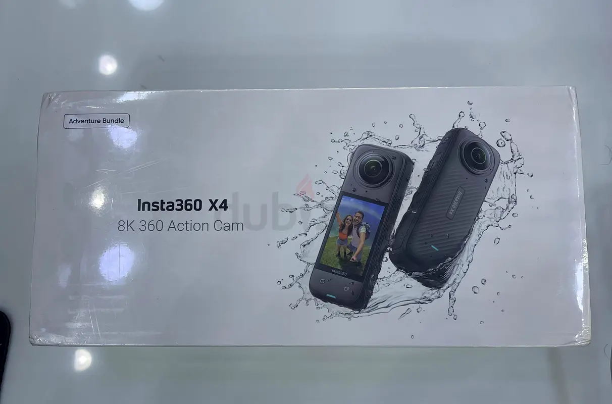 Insta360 X4 8K Action Camera (Adventure Bundle) Black