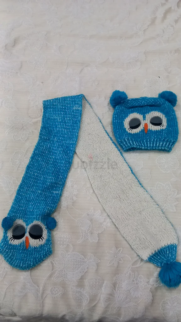 Adorable Handmade Owl Baby Scarf63197641358467111