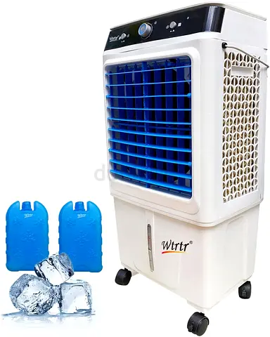 Air cooler,Outdoors Water-Cooled Moving Air Cooler, Home Air-Conditioning Fan, 3-In-1 Evaporative