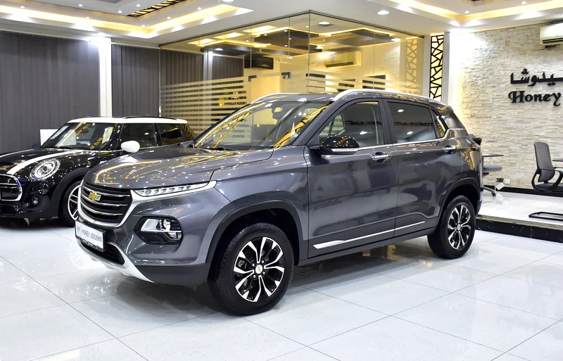 AED 720 EMi for 5Yrs | Chevrolet Groove Premier ( 2024 Model ) in Grey Color GCC Specs631734891351071112